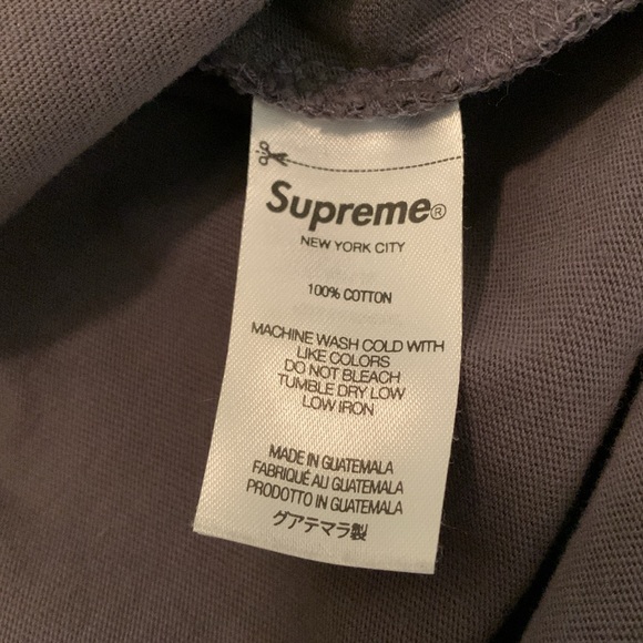 Supreme Washed Capital S/S Top - Picture 5 of 5